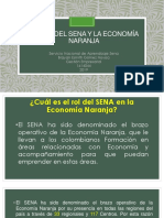 SENA y su rol en la Economía Naranja