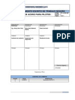 Pet-Cct-002 Armado de Acero de Refuerzo para Pilote.