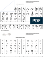 Alfabeto LSM y Braille