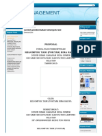 Contoh Pembentukan Kelompok Tani ZADDA MANAGEMENT PDF