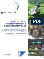 Philippines Country Report: Agricultural Transformation & Food Security 2040