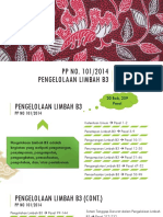 Materi Pengelolaan Limbah B3 PP 101 2014