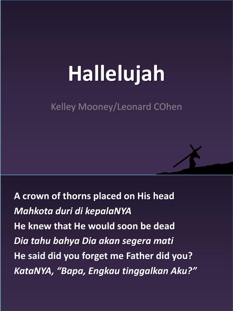 Hallelujah - Kelley Mooney &amp; Leonard Cohen | PDF