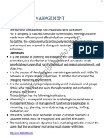 Marketing Management Notes PDF