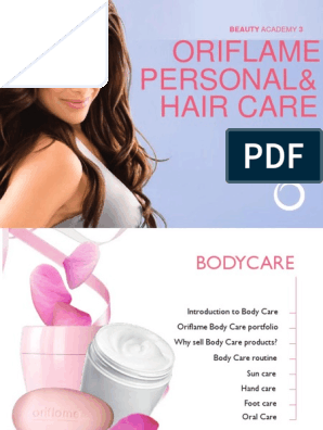 OriflameBeautyAcademy PersonalAndHairCare PDF | PDF | Hair Care | Shampoo
