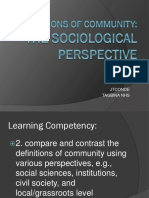 Cess Lesson 2 Sociological Perspective
