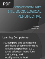 Cess Lesson 2 Sociological Perspective