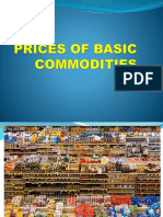 PRICES OF BASIC COMMODITIES