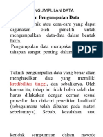 Pengumpulan Data