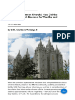Inside The Mormon Church   How Did the Mormon Church Become So Wealthy and Powerful