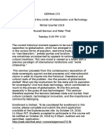 Thiel German 270 Syllabus PDF