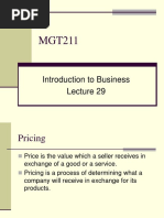 29-Introduction To Business - MGT211 Lecture 29.ppt