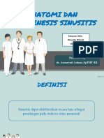Dhandia Rifardi-Anatomi Dan Patogenesis Sinusitis