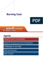 Burning Cost Sanjay Dutta