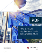 EU PMS PSUR Requirements MDR
