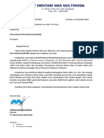 Surat Sosialisasi Ketentuan LSS (Low Sulfur Surcharge) - MMM