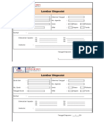 Form Disposisi Surat