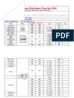 Centrifuge-Distributor Price List 2020 PDF