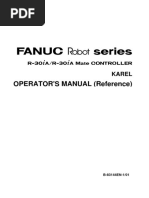 R-30iA KAREL Operation Manual Reference (B-83144EN-1 01) PDF