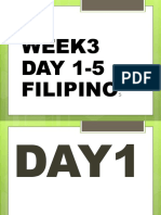 Q3 Week3 Day1-5 Filipino5