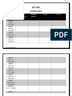 Tapak RPT 2020 Kumpulan A