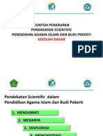 Contoh Pendekatan Scientific Pai