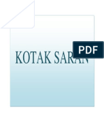 Kotak Saran