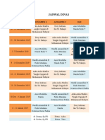 Jadwal Stase Ipd 11 Nov-18 Jan 2019