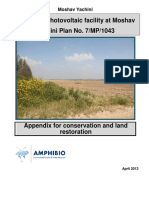 Land Conservation and Restoration Report - Yachini Project (Eng Version)