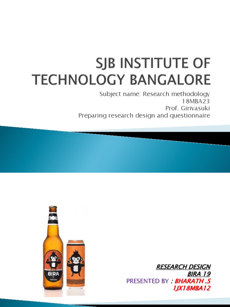 Consumer Behavior Study on Bira | PDF | Social Science