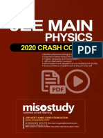 Crash Course JEE Main Sample eBook 