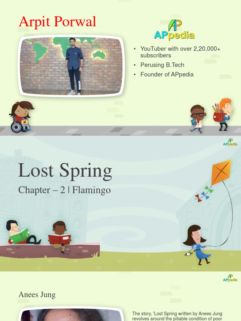 Lost Spring: A Tale of Poverty | PDF | Poetry