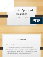 Stomatitis Apthosa & Herpetika