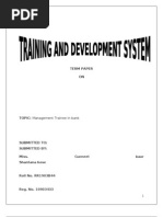 Download management trainee at bank training and development by Shantana Bose SN44226335 doc pdf