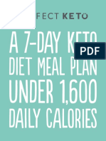 01 - 7 Day Keto Meal Plan Under 1600 Daily Calories PDF