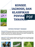 D. Konsep, Diagnosis, Dan Klasifikasi Penyakit Tanaman PDF
