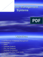 Overview DBMS