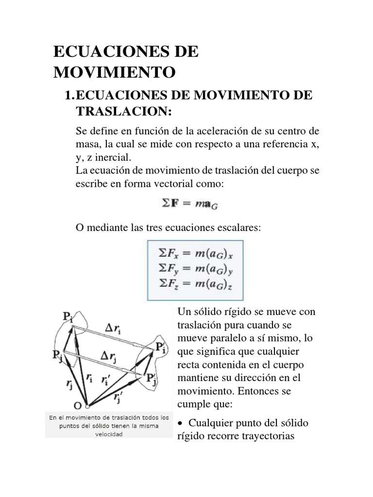 ECUACIONES DE MOVIMIENTO 1.docx Rotación Vector Euclidiano