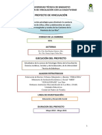 Proyecto Conducta Agresivas 24 Junio 2019 Ena Dueñas - Fanny Lopez 24 de Junio