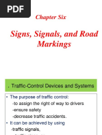 CHP - 6 Signs, Signals, and Road Markings PDF