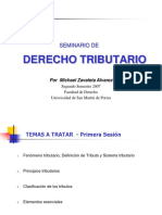 DERECHO TRIBUTARIO