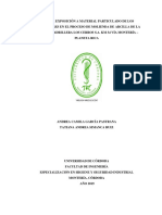 Nivel de Exposición A Material Particulado de Los Trabajadores en El Proceso de Molienda de Arcilla de La Empresa Ladrillera Los Cerros S.A. KM 34 Vía Montería - Planeta Rica