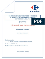 La Gestion de Stocks Dun Hypermarche PDF