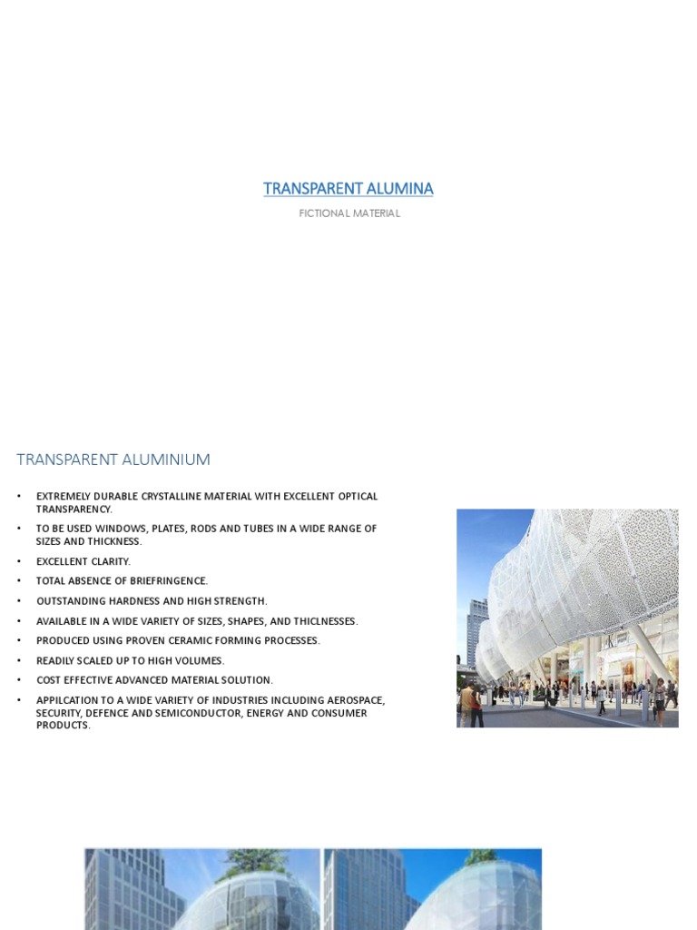 Durable Transparent Aluminum Material For Windows More Pdf