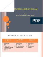 3, Sumber Ajaran Islam