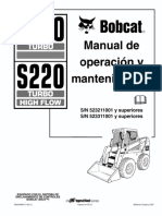 Manual de Operacion Español S220