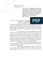 reg. 1424 causa 44.307 - Dr. Alejandro Rúa y otro en representación del Ministerio de Economía s ser tenido como actor civil.pdf