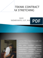 TEKNIK-TEKNIK CONTRACT RELAX STRETCHING