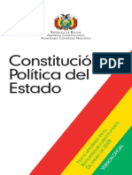 Constitucion Politica del Estado Plurinacional de Bolivia