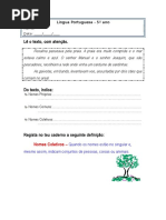 5º ano_ficha formativa_nomes coletivos